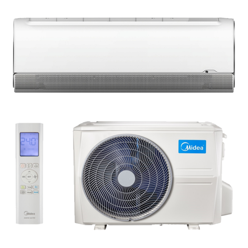 Midea Breezeless+ MSF3-09-SP oldalfali mono split klíma 2.6 kW