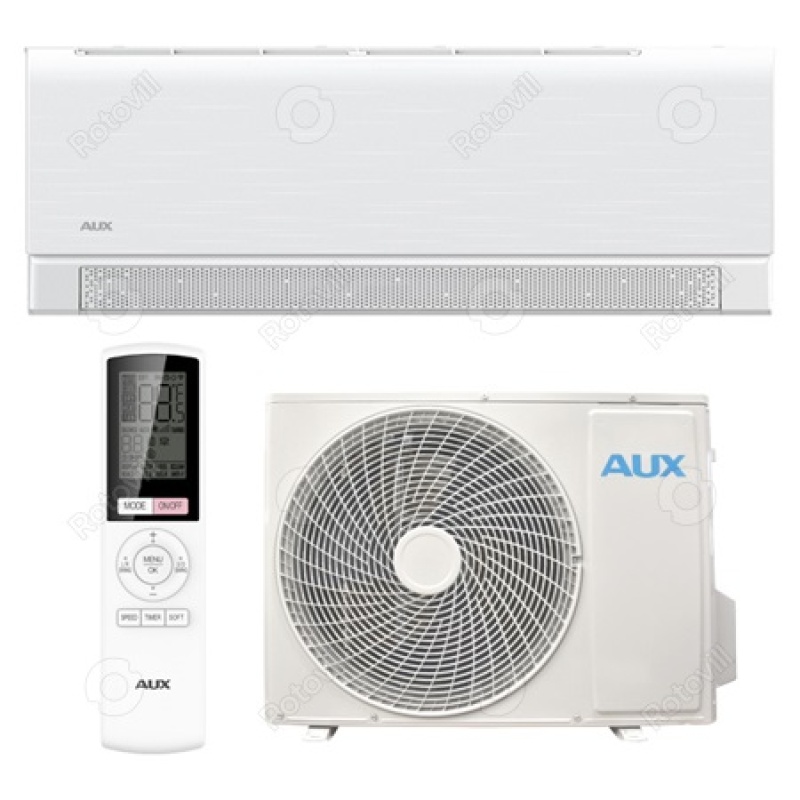 AUX Aura ASW-H09B7A4/CAR3DI-D0-4 oldalfali mono split klíma 2.7 kW