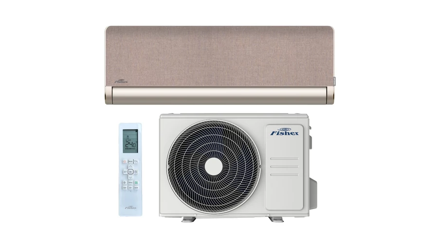 Fisher Art 3,5 kW Arany - Aranybarna textil cserélhető előlappal FSAIF-Art-124AE3-G-BR/FSOAIF-Art-124AE3